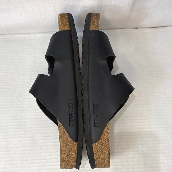 Birkenstock Arizona Birko-Flor Unisex Sandals Narrow Fit in Black,.EU43 M10 W12 - Picture 4 of 9